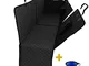 Naloo's World Coprisedile per Cani Auto Sedile Posteriore + Protezione Laterale 2 Tasche B...