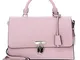 Calvin Klein Dressed Business, Tote Donna, Rosa Argento, OS