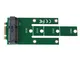 Scheda adattatore M.2 B per scheda adattatore MSATA Mini-PCI-e Add-on Convertitore SSD 224...