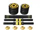 LLC-POWER Fitness Set di Manubri, Peso Regolabile per Ogni Tipo di Addestramento, con Biel...