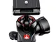 Manfrotto Testa a Sfera Compatta 494, Testa a Sfera Fluida per Treppiede Fotocamera, Stabi...