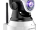 Sricam SP017-S Telecamera WiFi Interno di Sorveglianza 1080P Wireless IP Camera, Nero, Con...