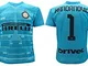 L.C. Sport srl Maglia Handanovic Inter 2020 Azzurra Ufficiale Stagione 2019 2020 Replica A...