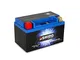 Shido, Batteria per auto agli ioni di litio, LTX7A-BS LION, blu