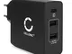 Caricatore USB Type-C da 45W, Energia per smartphone,cellulari,tablet,power bank, Adattato...