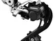 Shimano RD-M786-GS 10V XT Shadow+ Deragliatore Posteriore, Forcellino Medio, Argento