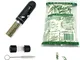 Herb Shuttles MJ420 - Pipa con incluso vetro di ricambio + 100 filtri ai carboni attivi Pu...