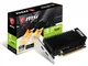 MSI Scheda grafica NVIDIA GEFORCE GT 1030 2GHD4 LP OC '2 GB GDDR4, 1518 MHz, design a bass...