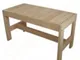 Base Panca Sauna ontano Gr. I: 50x35x40 cm