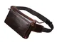 Xieben Vintage Marsupio per Uomo Donna Viaggi Escursionismo Running Hip Bum Pouch Belt Sli...