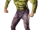 Rubie's Marvel – Costume da Hulk per Adulti, Taglia Unica 820686