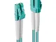 Lindy Cavo Fibra Ottica OM3 LC/LC - 50/125, 50m