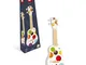 Janod Kids Wooden Toy Ukulele ‘Confetti’ - Pretend Play and Musical Awakening Toy - From 3...