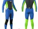 Osprey Origin - Tuta da uomo, 3 mm, in neoprene, 3/2 mm, per surf, bodyboard e sport acqua...