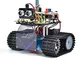 KEYESTUDIO Kit serbatoio robot intelligente per Arduino IDE, kit di costruzione elettronic...