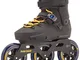 Roller Blade Pattini Twister Edge 110 3WD Nero, Adulti Unisex, Black/Manico, 235