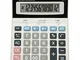 AVC Calcolatrice da Tavolo 12 Cifre, Formato 152x197x38 mm, Big Digit, Doppia Alimentazion...
