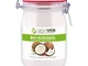 Olio di cocco biologico MeaVita, vergine e spremuto a freddo, confezione da 1 (1x 1000 ml)...