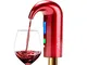 JOQINEER Versatore Elettrico per aeratore per Vino, Tappo per distributore Automatico di V...