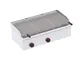 Griglia pietra lavica gas barbecue grill cm 90x45x24 RS1253