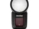 Godox V1-C TTL Camera Flash Speedlite with Panasonic 18650 Lithium Battery Support for 480...