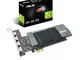 ASUS GeForce GT710-4H-SL-2GD5 con 4 porte HDMI e raffreddamento passivo per consentire una...