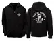 CITY TIME Mortal Kombat - Gym Zipped Hoodie (Felpa con Cappuccio E Zip Unisex Tg. S)