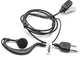 vhbw Headset Stereo con tasto di risposta per Radio Intek H-520, MT-2000, MT-2020, MT-4000...