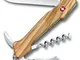 VICTORINOX Wine Master, coltellino svizzero con manico in legno (6 funzioni, cavatappi) cu...