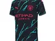 Manchester City Maglia Gara Third per Bambini - 2023/24 - Marina Scuro - Taglia: 13/14 Ann...