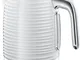 Russell Hobbs 24360 Inspire Bollitore elettrico, 3000 W, 1,7 litri, bianco con dettagli cr...