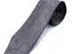 Emporio Armani cravatta seta fantasia optical dimensioni 138x6,5 cm
