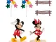 dekora Kit di Decorazione Torta Topolino e Minnie, Multicolore, Taglia Unica