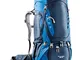 Deuter Aircontact 65 + 10, Zaino Unisex-Adulto, Viola (Midnight/Ocean), 84 x 30 x 26 cm