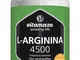 Vitamaze® L-Arginina 4500 mg ad Alto Dosaggio, 360 Capsule di Pura L-Arginina HCL Polvere,...