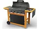 BARBECUE A GAS 21 KW CAMPINGAZ ADELAIDE 4 WOODY DLX CLASSIC L DE LUXE EXTRA