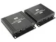 BeMatik - Prolunga HDMI 4K UHD con USB UTP RS232 IR UTP con Cavo Cat.5e e Fibra Ottica SFP
