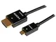 StarTech.Com Cavo HDMI a Micro HDMI Attivo ad Alta Velocita', Cavo HDMI Micro High Speed A...