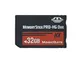 LICHIFIT Memory Stick da 32 GB Scheda di memoria MS Pro Duo per Sony PSP ad alta velocità...