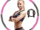 iAmotus Hula Hoop Fitness, Professionale Hula Hoop per Adulti per Dimagrire Design Ondulat...