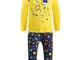 TUC TUC Set Maglietta E Pantalone Felpa Bambino Giallo The Universe