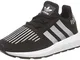 adidas Swift Run, Sneaker Unisex-Bambini, Nero (Core Black/Silver Metallic/Footwear White...