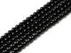 Generic per la creazione di gioielli, con filo di perline in agata nera, 38,10 cm (15") 4...