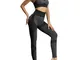 Litthing Completi da yoga,Tuta Sportiva Donna Completa con Reggiseni Push up e Leggings Vi...