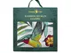 Tommy Lise - Flowery Grace - Coperta in mussola di bambù - 70% Bambù, 30% cotone - 120x120...
