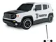 Mondo Motors- Jeep Renegade F.C. Juventus - auto Radiocomandata -Colore Bianco Nero - Scal...