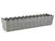 Emsa 515.254 Planter Paese, Grigio, 75 x 17 x 15 cm (Resistente ai Raggi UV, Resistente al...