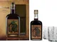 Badel Antique Pelinkovac Liqueur 35% Vol. 0,7l in Giftbox with 2 glasses