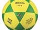 MIKASA FT5 FQ, Pallone Speciale Footvolley Unisex Adulto, Verde/Giallo, 5