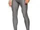 Under Armour HeatGear 2.0, Leggings Uomo, Grigio (Carbon Heather/Black 090), M